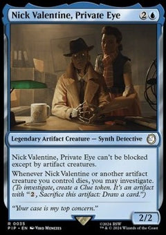 Nick Valentine, Private Eye⁣ - Universes Beyond: Fallout⁣ (Rare)⁣ [35]