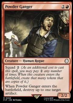 Powder Ganger⁣ - Universes Beyond: Fallout⁣ (Rare)⁣ [65]