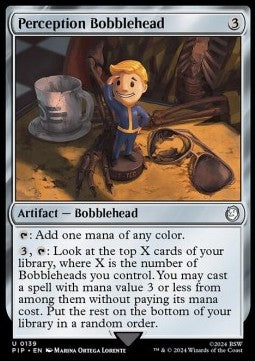 Perception Bobblehead⁣ - Universes Beyond: Fallout⁣ (Uncommon)⁣ [139]