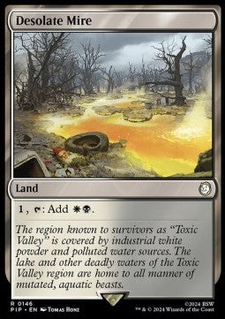 Desolate Mire⁣ - Universes Beyond: Fallout⁣ (Rare)⁣ [146]