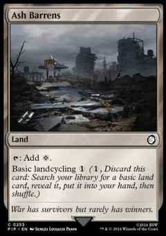 Ash Barrens⁣ - Universes Beyond: Fallout⁣ (Common)⁣ [253]