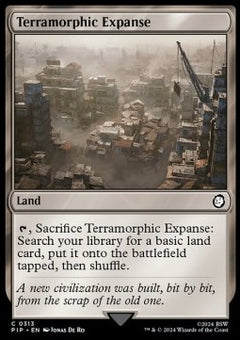 Terramorphic Expanse⁣ - Universes Beyond: Fallout⁣ (Common)⁣ [313]