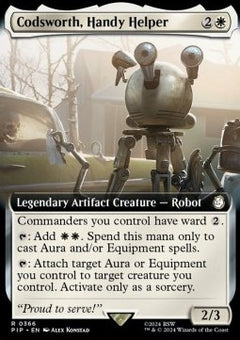 Codsworth, Handy Helper (V.1)⁣ - Universes Beyond: Fallout: Extras⁣ (Rare)⁣ [366]