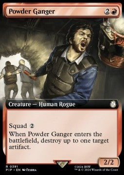 Powder Ganger (V.1)⁣ - Universes Beyond: Fallout: Extras⁣ (Rare)⁣ [391]