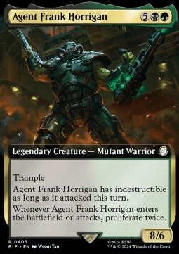 Agent Frank Horrigan (V.1)⁣ - Universes Beyond: Fallout: Extras⁣ (Rare)⁣ [405]