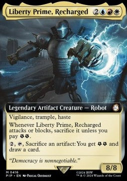 Liberty Prime, Recharged (V.1)⁣ - Universes Beyond: Fallout: Extras⁣ (Mythic)⁣ [416]