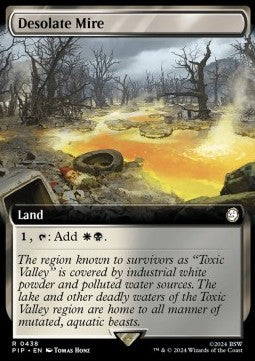 Desolate Mire (V.1)⁣ - Universes Beyond: Fallout: Extras⁣ (Rare)⁣ [438]
