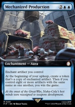 Mechanized Production (V.1)⁣ - Universes Beyond: Fallout: Extras⁣ (Mythic)⁣ [461]