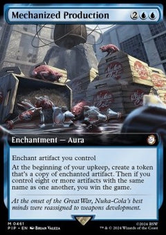 Mechanized Production (V.1)⁣ - Universes Beyond: Fallout: Extras⁣ (Mythic)⁣ [461]