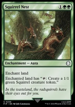 Squirrel Nest⁣ - Universes Beyond: Fallout⁣ (Uncommon)⁣ [206]
