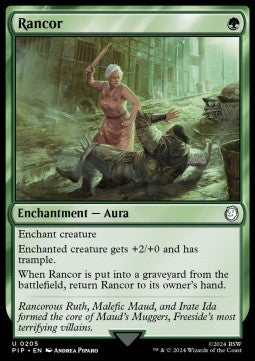 Rancor⁣ - Universes Beyond: Fallout⁣ (Uncommon)⁣ [205]