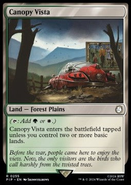 Canopy Vista⁣ - Universes Beyond: Fallout⁣ (Rare)⁣ [255]