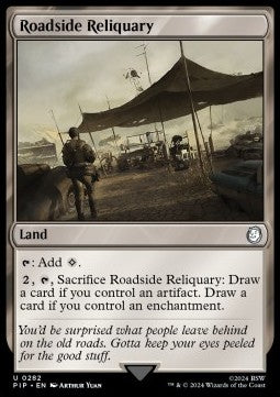 Roadside Reliquary⁣ - Universes Beyond: Fallout⁣ (Uncommon)⁣ [282]