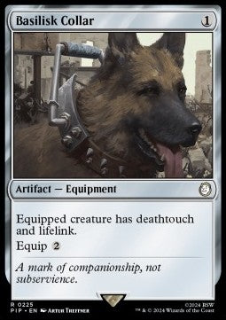 Basilisk Collar⁣ - Universes Beyond: Fallout⁣ (Rare)⁣ [225]