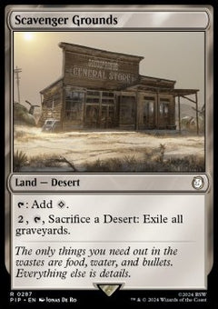 Scavenger Grounds⁣ - Universes Beyond: Fallout⁣ (Rare)⁣ [287]