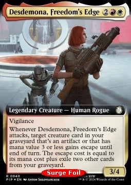 Desdemona, Freedom's Edge (V.3)⁣ - Universes Beyond: Fallout: Extras⁣ (Rare)⁣ [940]