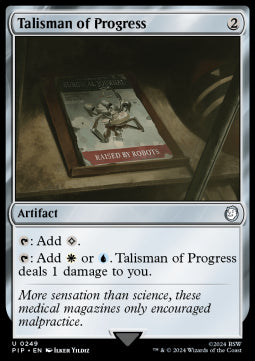 Talisman of Progress⁣ - Universes Beyond: Fallout⁣ (Uncommon)⁣ [249]