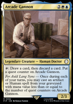 Arcade Gannon⁣ - Universes Beyond: Fallout⁣ (Rare)⁣ [92]