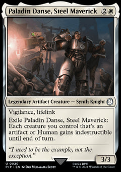 Paladin Danse, Steel Maverick⁣ - Universes Beyond: Fallout⁣ (Uncommon)⁣ [20]