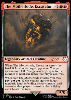 The Motherlode, Excavator⁣ - Universes Beyond: Fallout⁣ (Rare)⁣ [62]