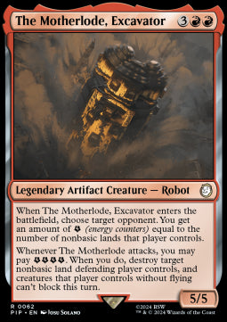 The Motherlode, Excavator⁣ - Universes Beyond: Fallout⁣ (Rare)⁣ [62]