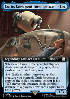 Curie, Emergent Intelligence (V.1)⁣ - Universes Beyond: Fallout: Extras⁣ (Rare)⁣ [374]