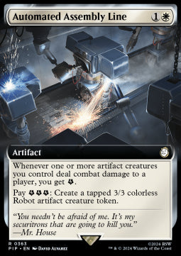Automated Assembly Line (V.1)⁣ - Universes Beyond: Fallout: Extras⁣ (Rare)⁣ [363]