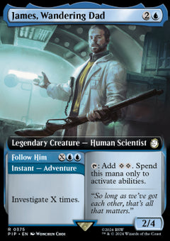James, Wandering Dad // Follow Him (V.1)⁣ - Universes Beyond: Fallout: Extras⁣ (Rare)⁣ [375]
