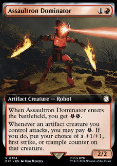 Assaultron Dominator (V.1)⁣ - Universes Beyond: Fallout: Extras⁣ (Rare)⁣ [384]