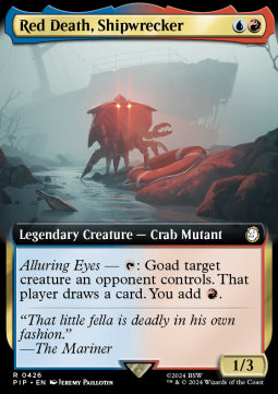 Red Death, Shipwrecker (V.1)⁣ - Universes Beyond: Fallout: Extras⁣ (Rare)⁣ [426]