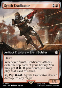 Synth Eradicator (V.1)⁣ - Universes Beyond: Fallout: Extras⁣ (Rare)⁣ [393]