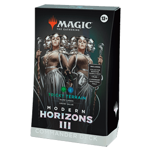 Commander: Modern Horizons 3: "Tricky Terrain" Commander Deck - Commander: Modern Horizons 3