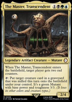 The Master, Transcendent⁣ - Universes Beyond: Fallout⁣ (Mythic)⁣ [6]