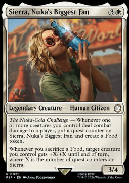 Sierra, Nuka's Biggest Fan⁣ - Universes Beyond: Fallout⁣ (Rare)⁣ [25]