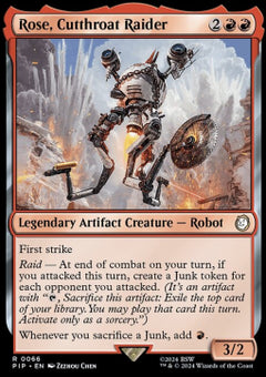 Rose, Cutthroat Raider⁣ - Universes Beyond: Fallout⁣ (Rare)⁣ [66]