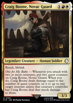 Craig Boone, Novac Guard⁣ - Universes Beyond: Fallout⁣ (Uncommon)⁣ [100]