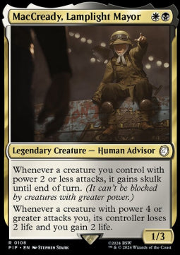 MacCready, Lamplight Mayor⁣ - Universes Beyond: Fallout⁣ (Rare)⁣ [108]