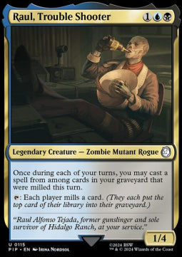 Raul, Trouble Shooter⁣ - Universes Beyond: Fallout⁣ (Uncommon)⁣ [115]