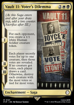 Vault 11: Voter's Dilemma⁣ - Universes Beyond: Fallout⁣ (Rare)⁣ [121]