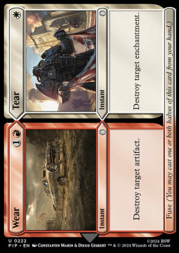 Wear // Tear⁣ - Universes Beyond: Fallout⁣ (Uncommon)⁣ [222]