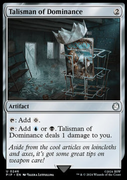 Talisman of Dominance⁣ - Universes Beyond: Fallout⁣ (Uncommon)⁣ [246]