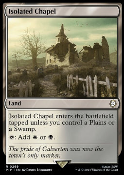 Isolated Chapel⁣ - Universes Beyond: Fallout⁣ (Rare)⁣ [269]