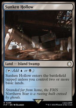 Sunken Hollow⁣ - Universes Beyond: Fallout⁣ (Rare)⁣ [296]