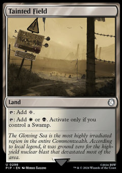 Tainted Field⁣ - Universes Beyond: Fallout⁣ (Uncommon)⁣ [298]