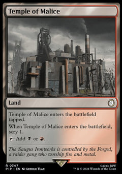 Temple of Malice⁣ - Universes Beyond: Fallout⁣ (Rare)⁣ [307]