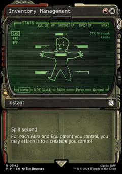 Inventory Management (V.1)⁣ - Universes Beyond: Fallout: Extras⁣ (Rare)⁣ [342]