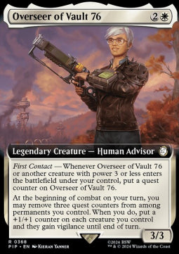 Overseer of Vault 76 (V.1)⁣ - Universes Beyond: Fallout: Extras⁣ (Rare)⁣ [368]