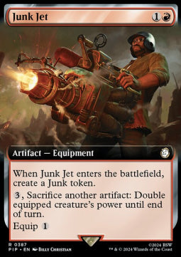 Junk Jet (V.1)⁣ - Universes Beyond: Fallout: Extras⁣ (Rare)⁣ [387]