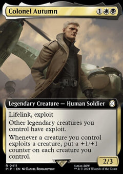 Colonel Autumn (V.1)⁣ - Universes Beyond: Fallout: Extras⁣ (Rare)⁣ [411]