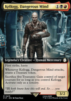Kellogg, Dangerous Mind (V.1)⁣ - Universes Beyond: Fallout: Extras⁣ (Rare)⁣ [415]